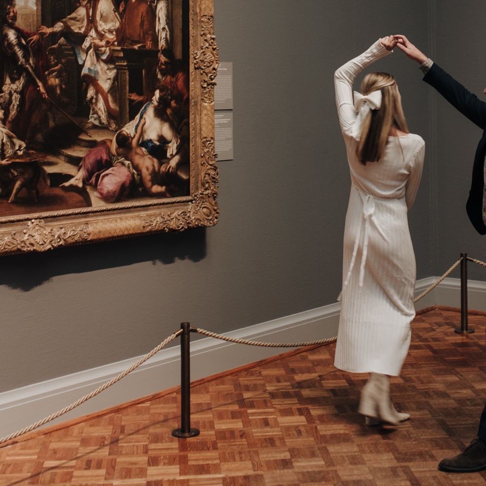 White, ankle length dress with strap ** have 2